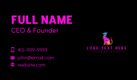 Domesticated Business Card example 2