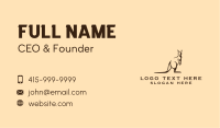 Conservation Business Card example 1