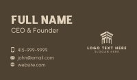 Tuscan Business Card example 2