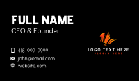 Phoenix Flying Flame Business Card