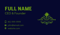 Farming Garden Shovel Business Card Design