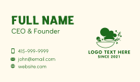 Chef Herb Bowl Business Card