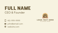 Teahouse Business Card example 4