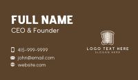 Wheat Bread Slice  Business Card