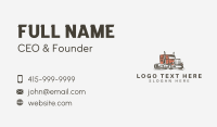 Freight Cargo Express Business Card Design