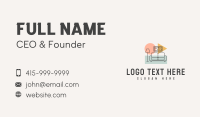 Room Decorator Business Card example 1