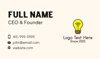 Lighting Business Card example 1