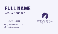 Woman Hat Silhouette Business Card