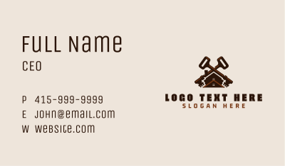 Locksmith Key Residence Business Card
