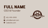 Roofing Business Card example 1
