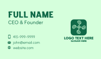 Hashtag Business Card example 3