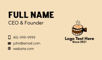 Hot Coffee Cinema  Business Card