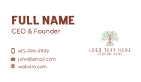 Tree Leaves Business Card