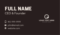 Professional Modern Industry Business Card