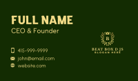 Royal Laurel Crown Business Card