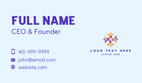 Helpful People Bonding Business Card