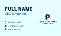 Wavy Business Card example 2