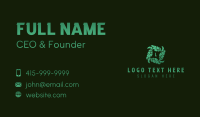 Herbal Garden Wellness Business Card