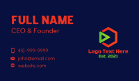 Cubic Business Card example 3