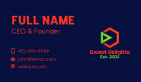 Cubic Business Card example 3