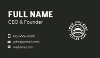 Car Vehicle Emblem Business Card Design