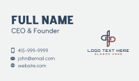 Classic Generic Letter DP Business Card