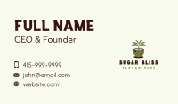 Tropical Coconut Tree Business Card Image Preview