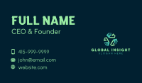 Community People Organization Business Card