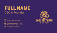 Gold Medal Ceremony Business Card