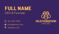 Gold Medal Ceremony Business Card