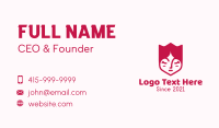 Wig Business Card example 1