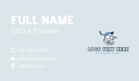 Athletic Golf Tournament Business Card