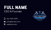 Builder Hammer Construction Business Card