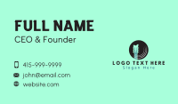 Record Label Business Card example 2