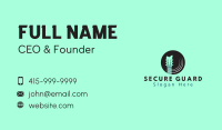 Record Label Business Card example 3