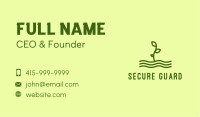 Green Plant Seedling  Business Card
