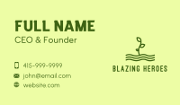 Green Plant Seedling  Business Card Image Preview