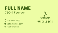 Green Plant Seedling  Business Card Image Preview