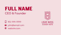 Love Tower Shield  Business Card Image Preview