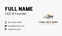 Sports Car Racing Business Card