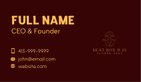 Female Justice Scale Business Card