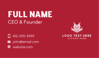 Cultural Business Card example 3