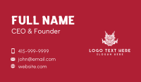 Oni Business Card example 1