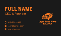 Fast Flame Car Business Card