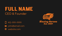 Fast Flame Car Business Card Image Preview