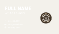 Hammer Carpentry Utility Business Card Design