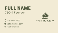 Ax Saw Woodworking Business Card Design