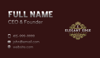 Elegant Royal Foliage Business Card Image Preview