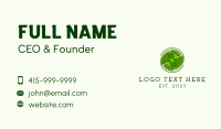 Nature Hands Spa  Business Card Design