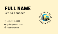 Bulldozer Business Card example 1